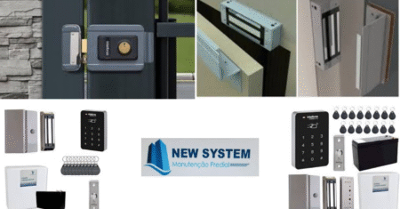 Fechadura Eletrônica de Portão de Pedestres